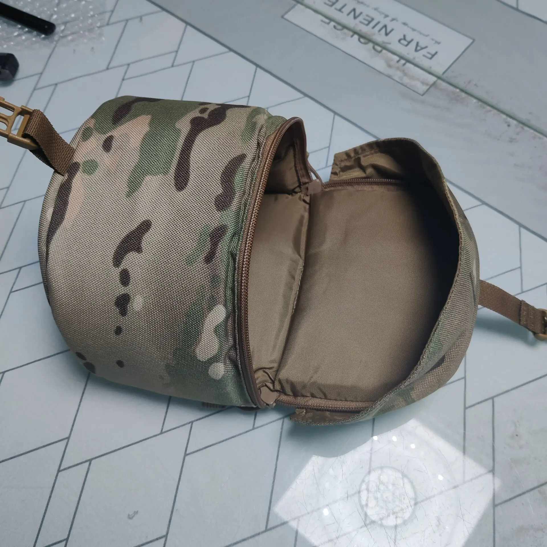 Bolsa táctica NVG, bolsa protectora, bolsa de unidad de combate nocturno, protección portátil para gafas de visión nocturna PVS31 1431