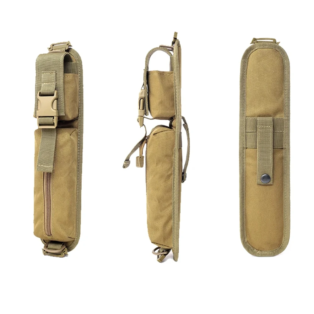 Correa de hombro táctica, bolsa para artículos diversos, accesorio para mochila, bolsa Molle para llave, linterna, Kits EDC para acampar, herramientas para exteriores - imagen 4
