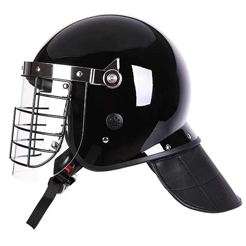 Casco Táctico A Prueba De Explosiones, Casco Protector de Alta Resistencia con Gafas de Visera, Equipo de Combate Del Ejército con Cobertura Total - imagen 2