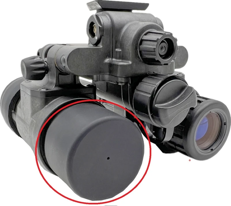 Lente objetivo ocular NVG, tapa protectora elástica suave, cubierta antipolvo BNVD1431 PVS7 PVS31 PVS14 MUM, tapa de lente objetivo - imagen 2