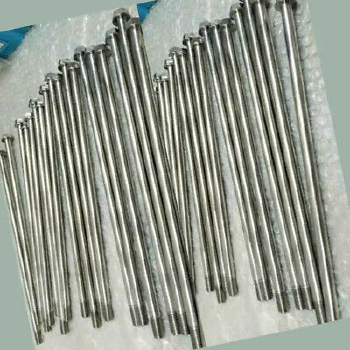 Tornillos de titanio de 1 piezas, M10 X 240Mm, cabeza de brida de Paso de rosca 1,25 - imagen 2