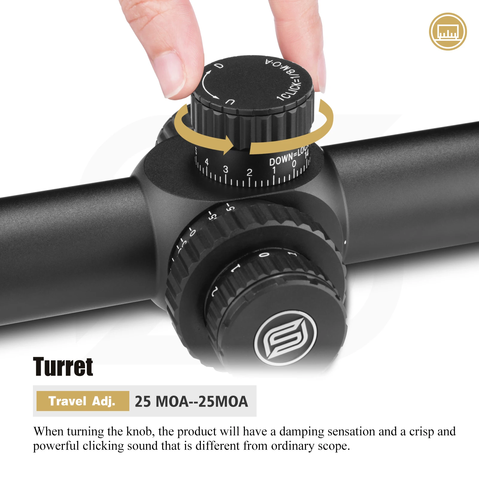 SPINA OPTICS-mira de Rifle HD 10-60x50 PCP/carabina, torretas de caza, bloqueo, reinicio, paralaje lateral, vista Adj, Fit.308.556, 7,62 etc - imagen 4