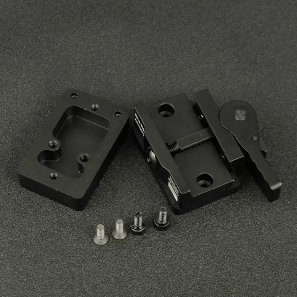 Montaje de DOCTER táctico Mini Riser QD, bloqueo automático completo, vista de punto rojo para Airsoft, riel Weaver Picatinny, 20 mm - imagen 2