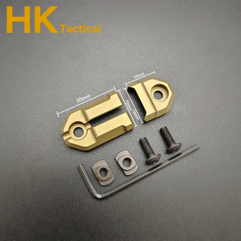 Almohadilla de interruptor de presión de luz de explorador táctico M600 M300 Mlok CNC Panel de bolsillo ranura de almohadilla dbal-a2 armas accesorios de linterna - imagen 5