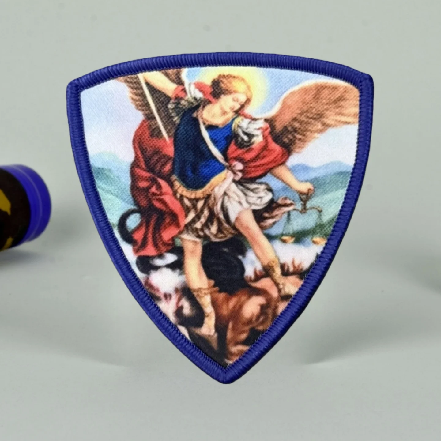 Parche táctico San Miguel con velcro, estampado para airsoft - imagen 5