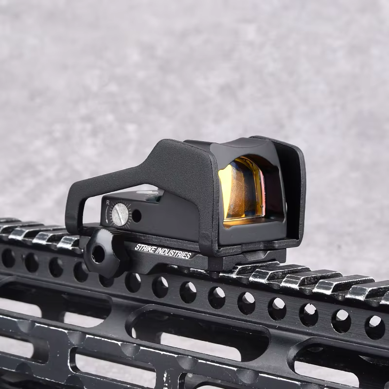 Base mira punto rojo CNC aluminio – Soporte fijo táctico Airsoft - imagen 3