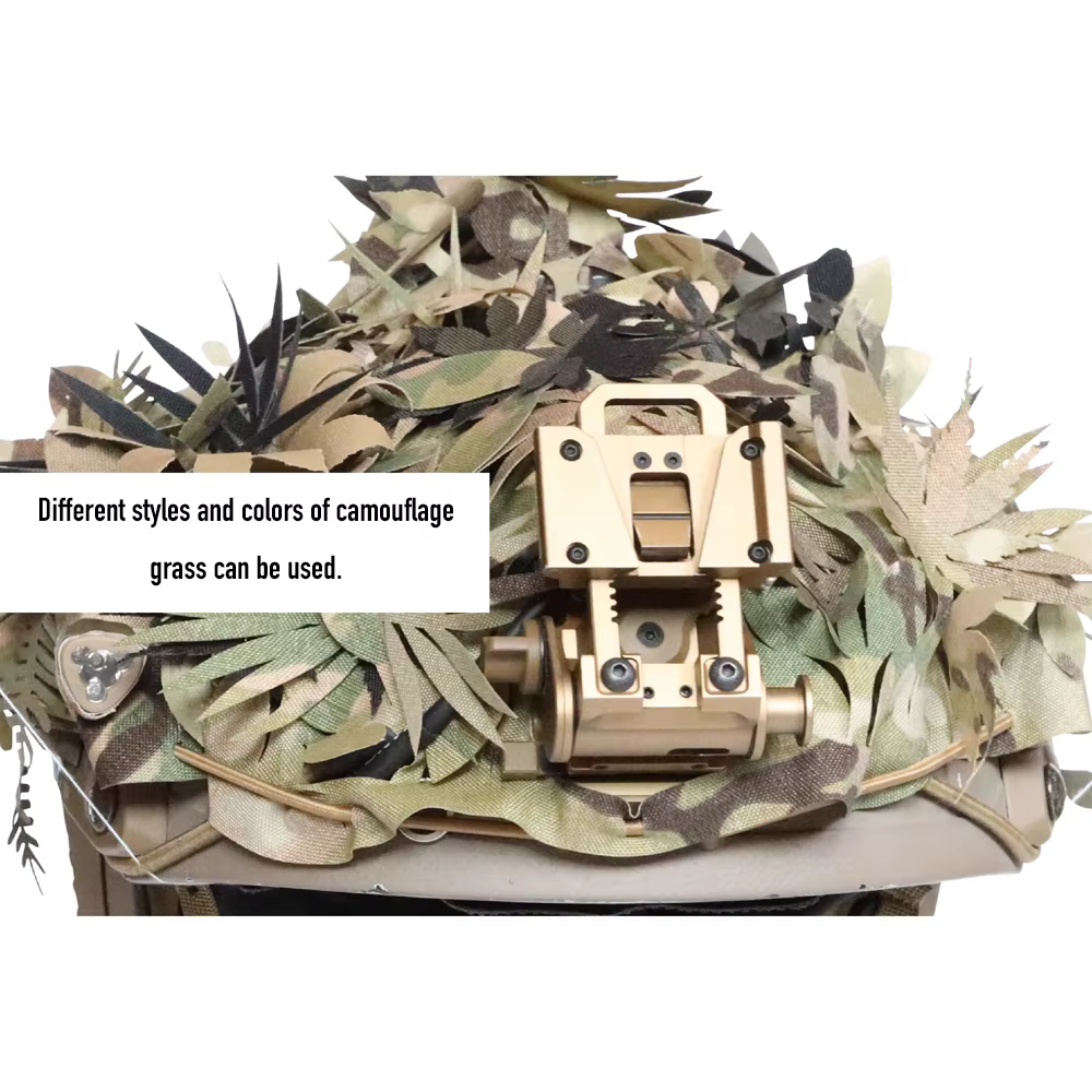 Funda táctica modular para casco de caza camuflaje - imagen 4