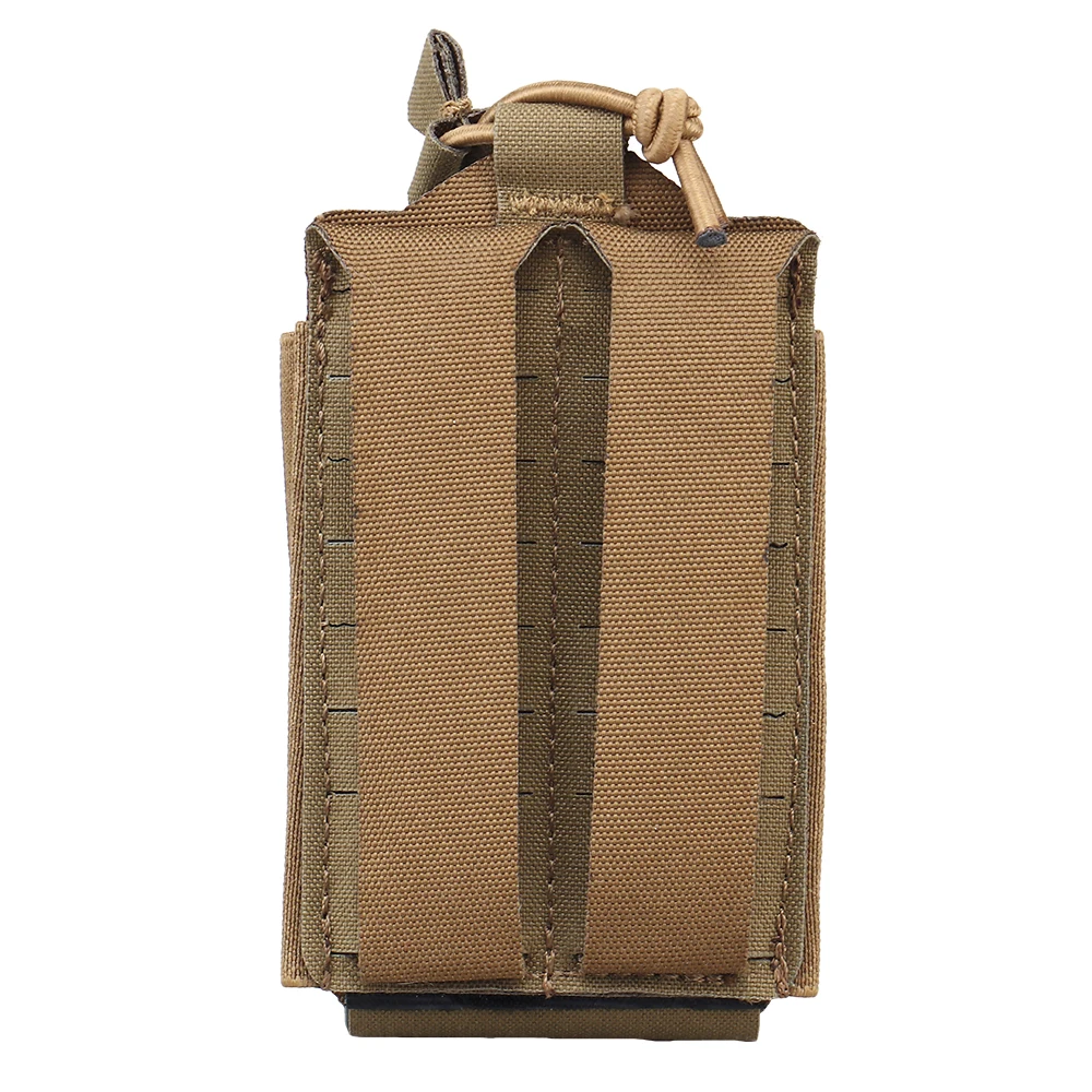 Tactifans-bolsa MAG para Rifle individual, 556 762, revistas, MOLLE, cordón de choque, elástico laminado, nailon 500D, chaleco táctico de caza, cinturón - imagen 4