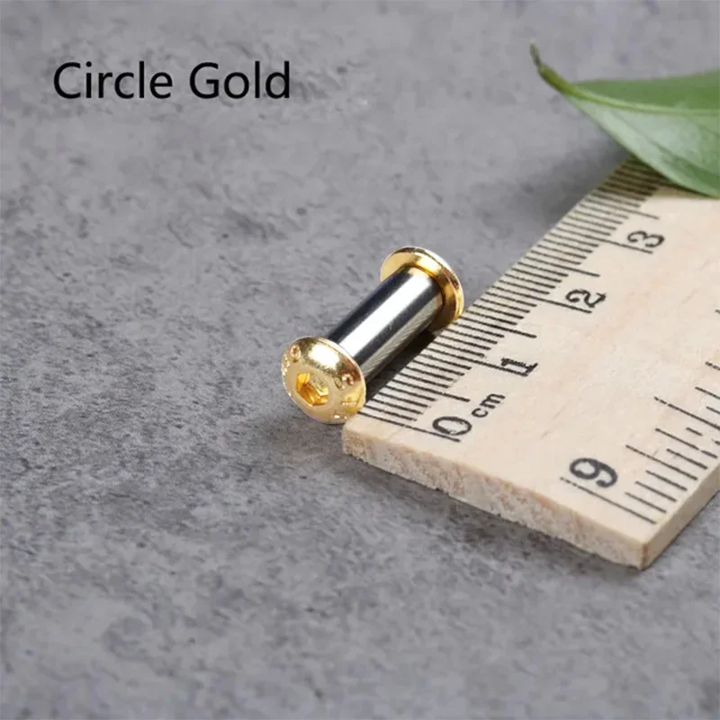 10sets Circle gold