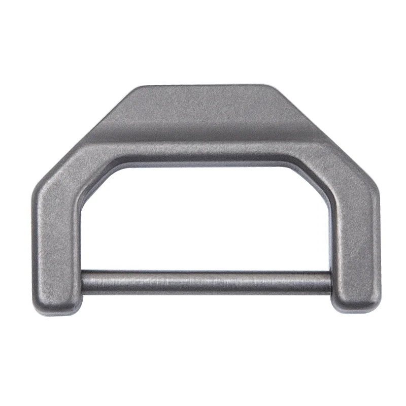 LLavero de aleación de titanio con botón de herradura, accesorios para colgar en la cintura, colgante, hebilla, estribo - imagen 4