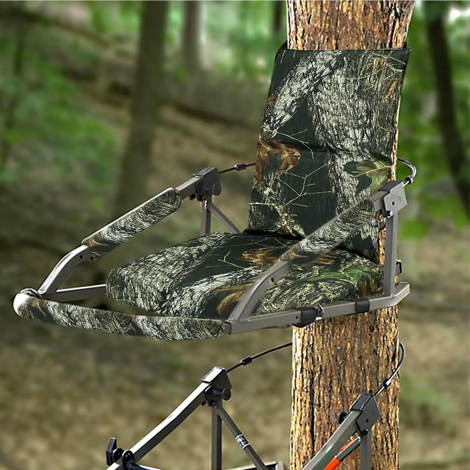 Cojín de Asiento Portátil Impermeable para Soporte de Árbol, Desmontable, para Caza, Cómodo, con Camuflaje, Accesorios para Soporte de Árbol - imagen 3