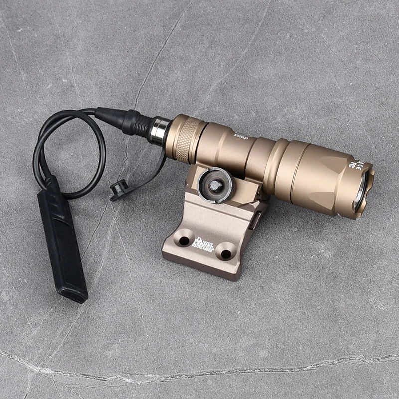 Surefir-RAIL táctico DD 1 en punto, M300, M600, linterna, arma, Airsoft, Scout Light, caza, Mlok, Keymod 1913, Base de compensación - imagen 3