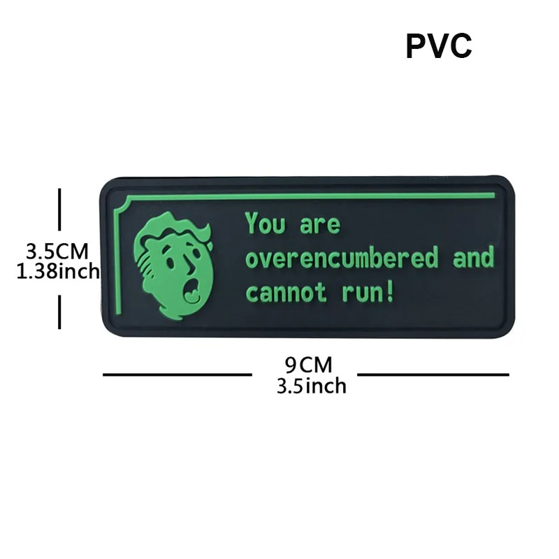 Insignia de gancho y bucle de PVC para niños, inspiración de carga, sombrero DIY, mochila, parches bordados, brazalete - imagen 4