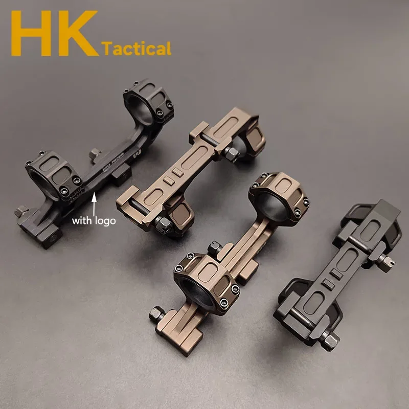 Soporte táctico GEISS Airsoft, voladizo de Metal, montaje de alcance de 25,4mm y 30mm con nivel de burbuja, Base de alcance para Rifle de riel Picatinny de 20mm - imagen 2