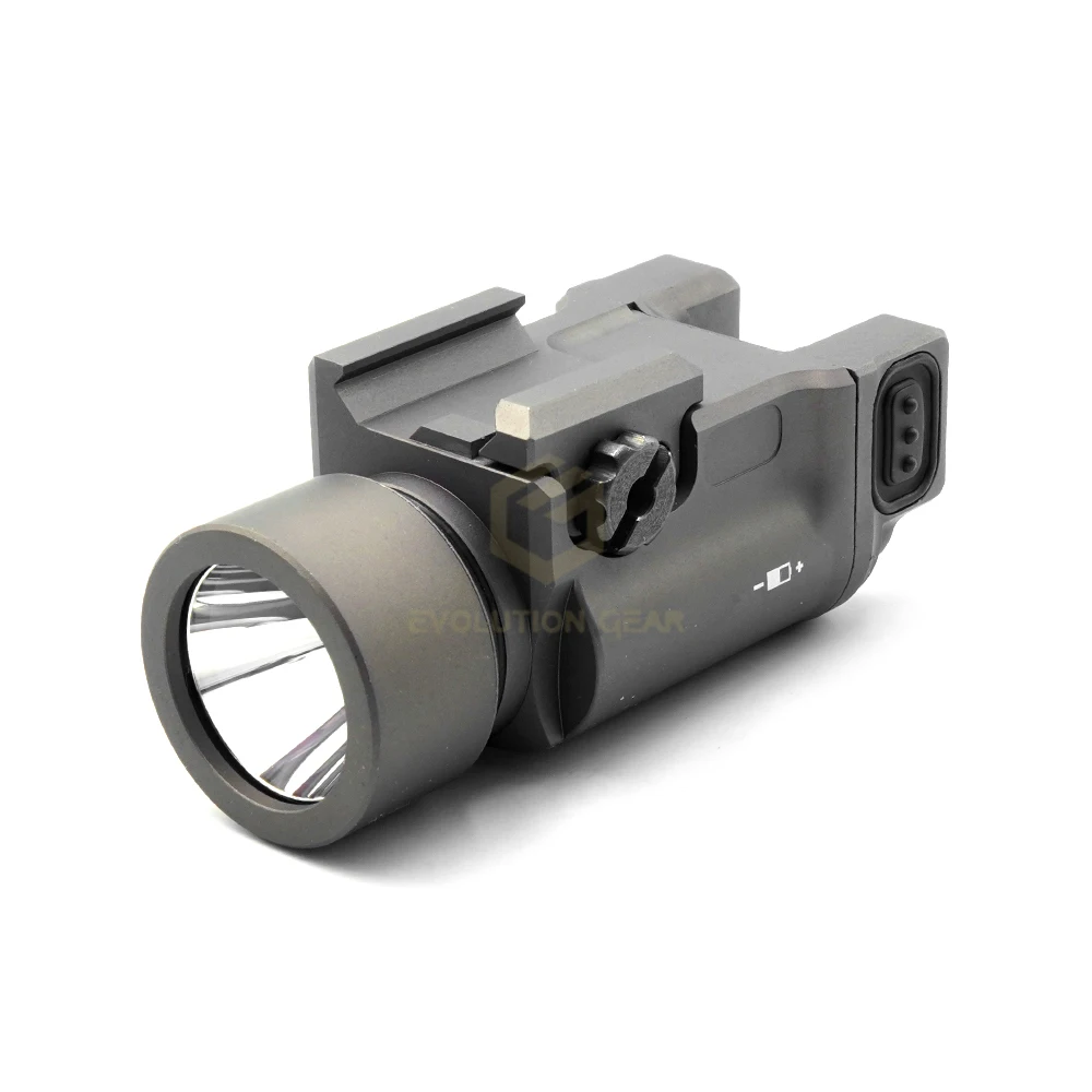 KLESHCH-1 linterna táctica IR, luz de explorador con función estroboscópica montada en riel Picatinny, caza CNC de aluminio - imagen 4