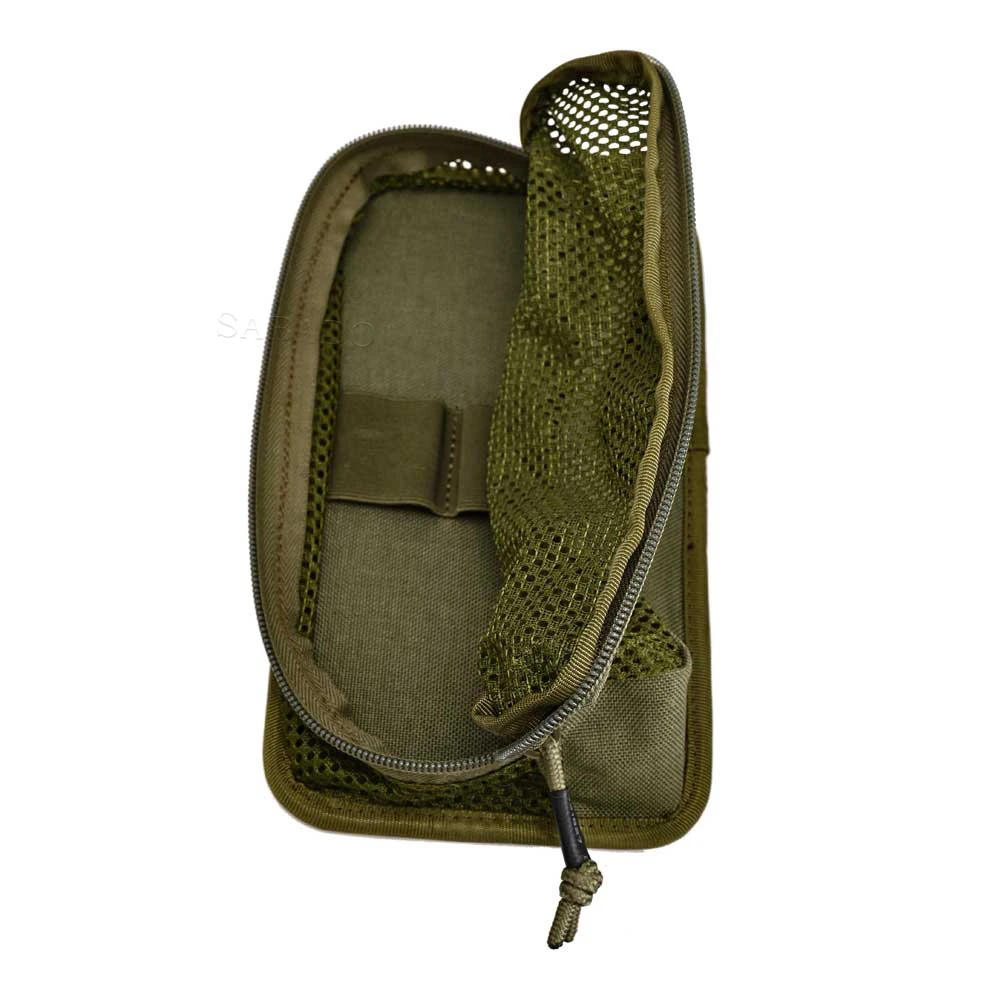 Bolsa de malla táctica, organizador de Panel Modular, bolsa de administrador de utilidad, sujetadores de gancho CS EDC, rejilla translúcida ligera compacta - imagen 5