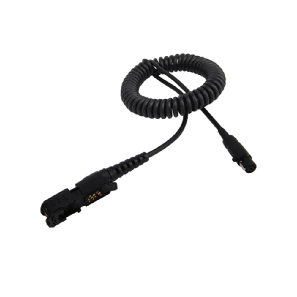 El cable de salida inferior de walkie-talkie multifunción y multitipo se connecte al auricular de walkie-talkie PTT - imagen 5