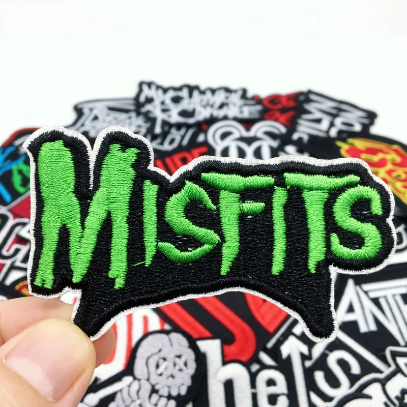 Parches Punk Rock & Roll de 25 piezas para ropa, parches para planchar en la ropa, Banda de Música DIY, apliques bordados - imagen 4