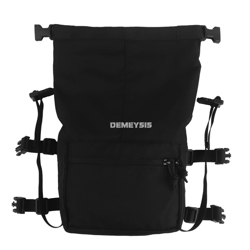 Plataforma de pecho táctica con paquete de expansión, bolsa de chaleco de caza con montaje MOLLE de gran capacidad, bolsas de plataforma de pecho de combate para Paintball y tiro - imagen 3