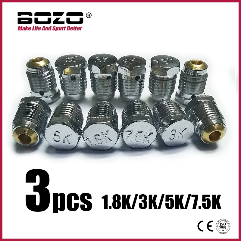 3 uds HPA válvula reguladora de tanque de CO2 de aire comprimido disco de seguridad de ráfaga 1,8 K, 3K, 5K, botella cilíndrica de 7,5 K