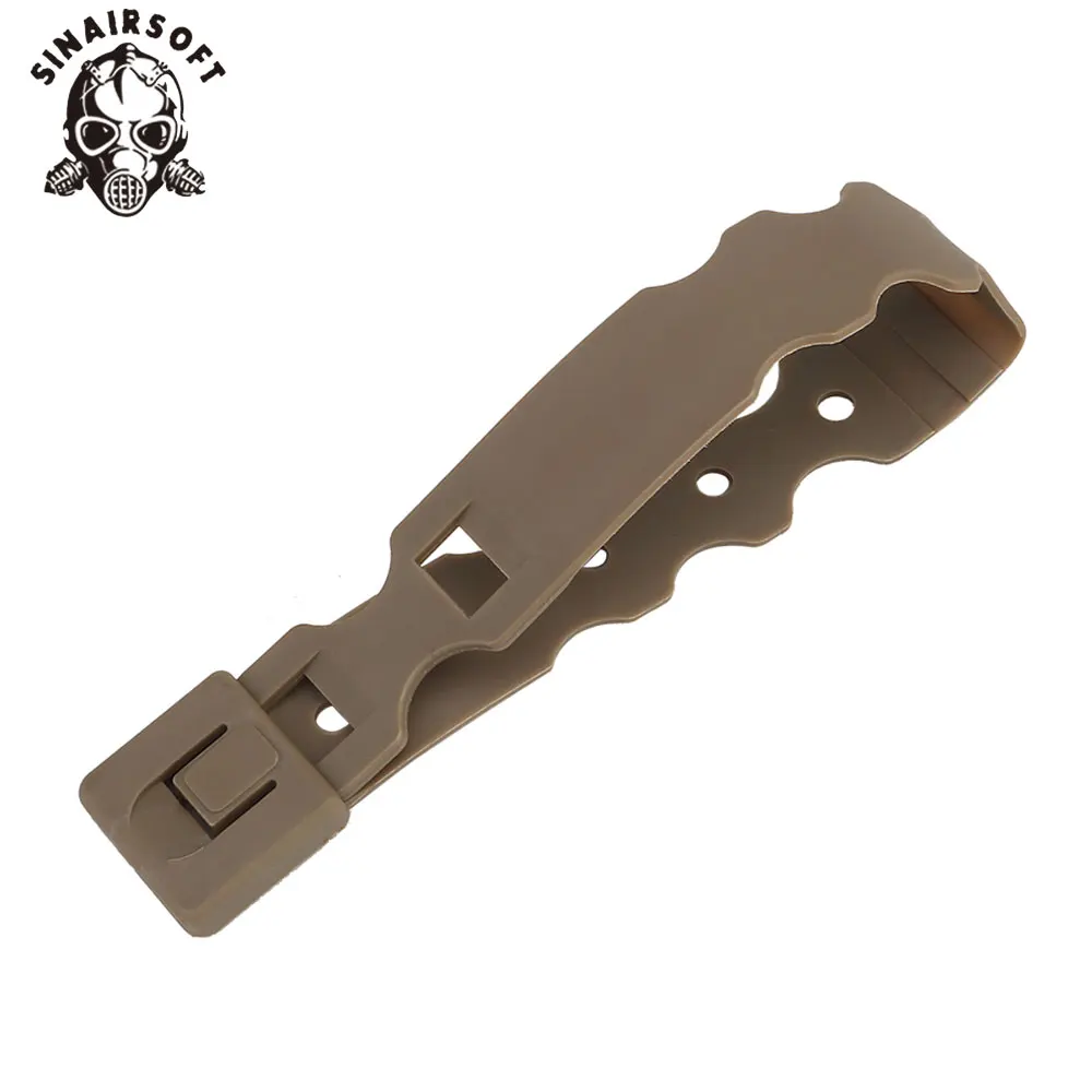 SINAIRSOFT-Clips de malicia, hebilla de nailon de liberación rápida, correa ajustable para sistema MOLLE, equipo táctico, accesorio de bolsa para revistas - imagen 5