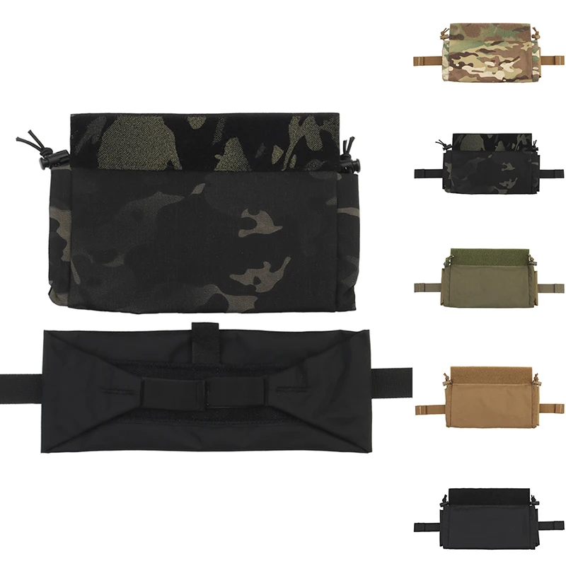 IFAK-bolsa médica táctica en rollo, botiquín de primeros auxilios listo para combate, bolsa de cinturón EDC para chaleco de caza, portador de placa, accesorio Airsoft
