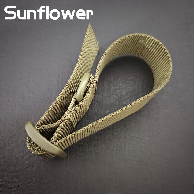 Gran oferta, adaptador de eslinga de culata táctica Airsoft, Stock de Rifle, correa para pistola, cinturón de flejado de cuerda, eslinga QD para Rifle de caza - imagen 2