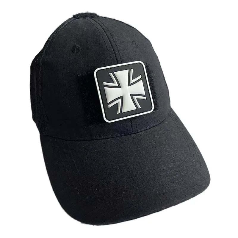 Parche PVC DEU Alemania con gancho – Insignia táctica para mochila - imagen 4