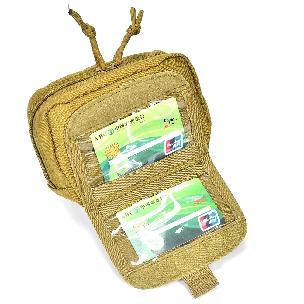 SINAIRSOFT-bolsa táctica Molle 1000D, bolsa de mapa para exteriores, riñonera, herramienta EDC, chaleco, monedero, funda para teléfono móvil, bolsa compacta de caza - imagen 3