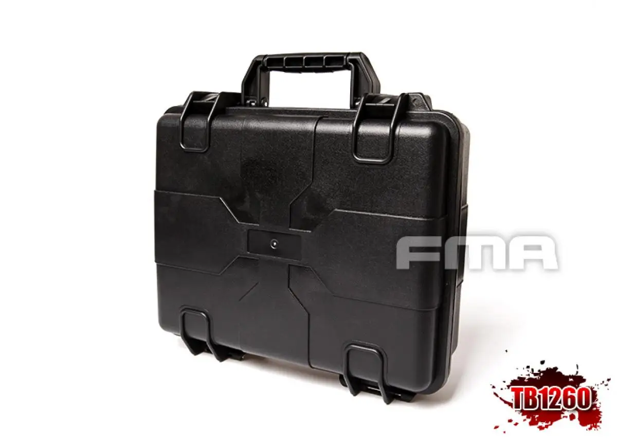 FMA-estuche táctico de plástico rojo para exteriores, caja de almacenamiento dura, portátil, para viaje - imagen 2