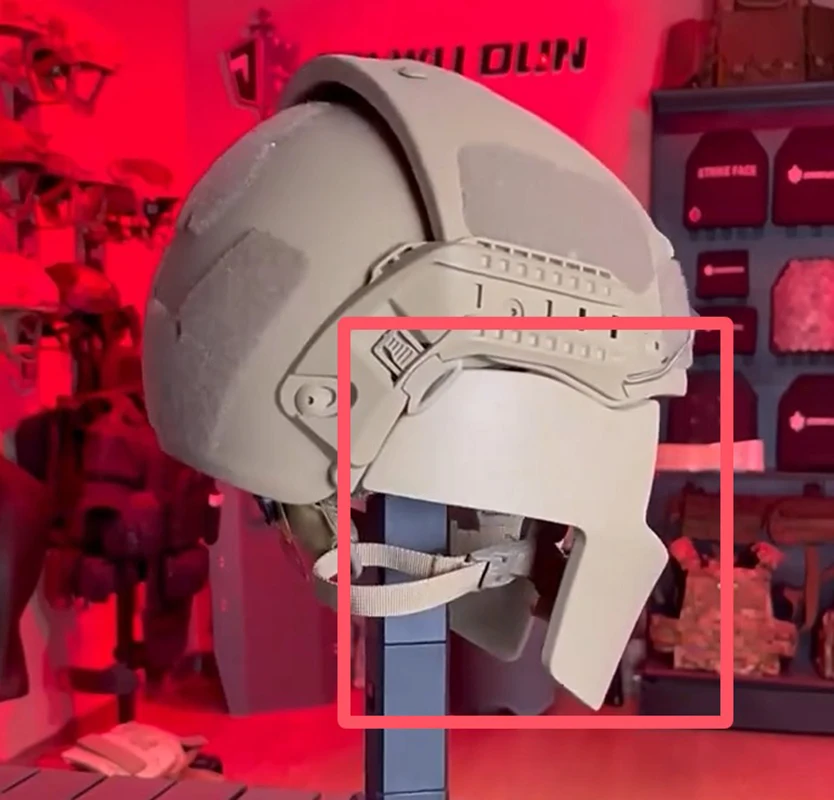 Placas tácticas de inserción de oreja balística de aramida para casco AF, kit de expansión NIJ IIIA