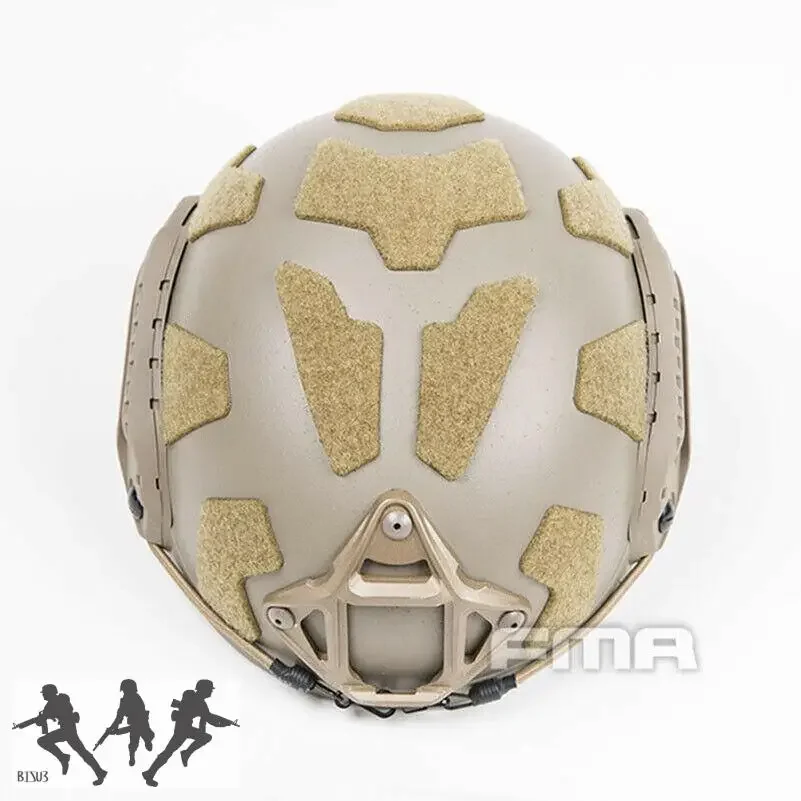 Casco FMA de corte súper alto, casco táctico Airsoft SF, estilo militar, equipo rápido, equipos de Paintball TB1315B M/L - imagen 5