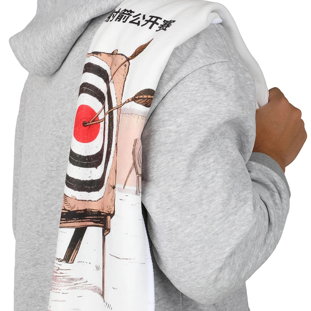 Toalla con arco para acampar, microfibra suave, secado rápido, ligera, portátil, durabilidad, tiro con arco, caza, viajes - imagen 2