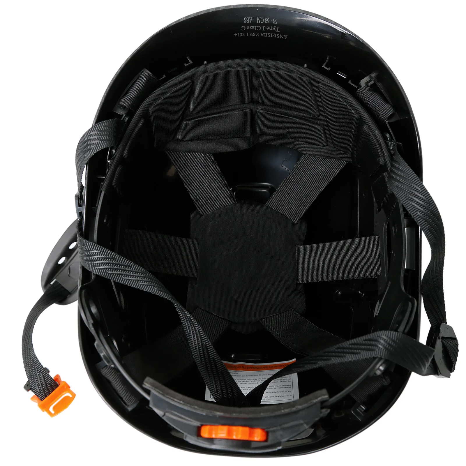 Casco de seguridad de fibra de carbono CE con tira de faro Led y luz trasera ABS ANSI cascos duros transpirables y ligeros de moda - imagen 4