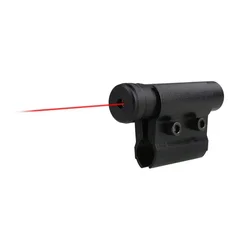 Puntero láser rojo táctico con montaje en riel Picatinny para rifle