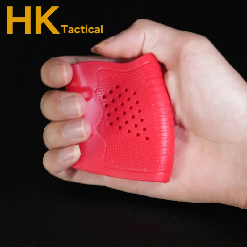 Guantes tácticos antideslizantes de goma para pistola, guantes universales con mango de pistola G17/G18G19, guantes transpirables, accesorio para caza - imagen 5