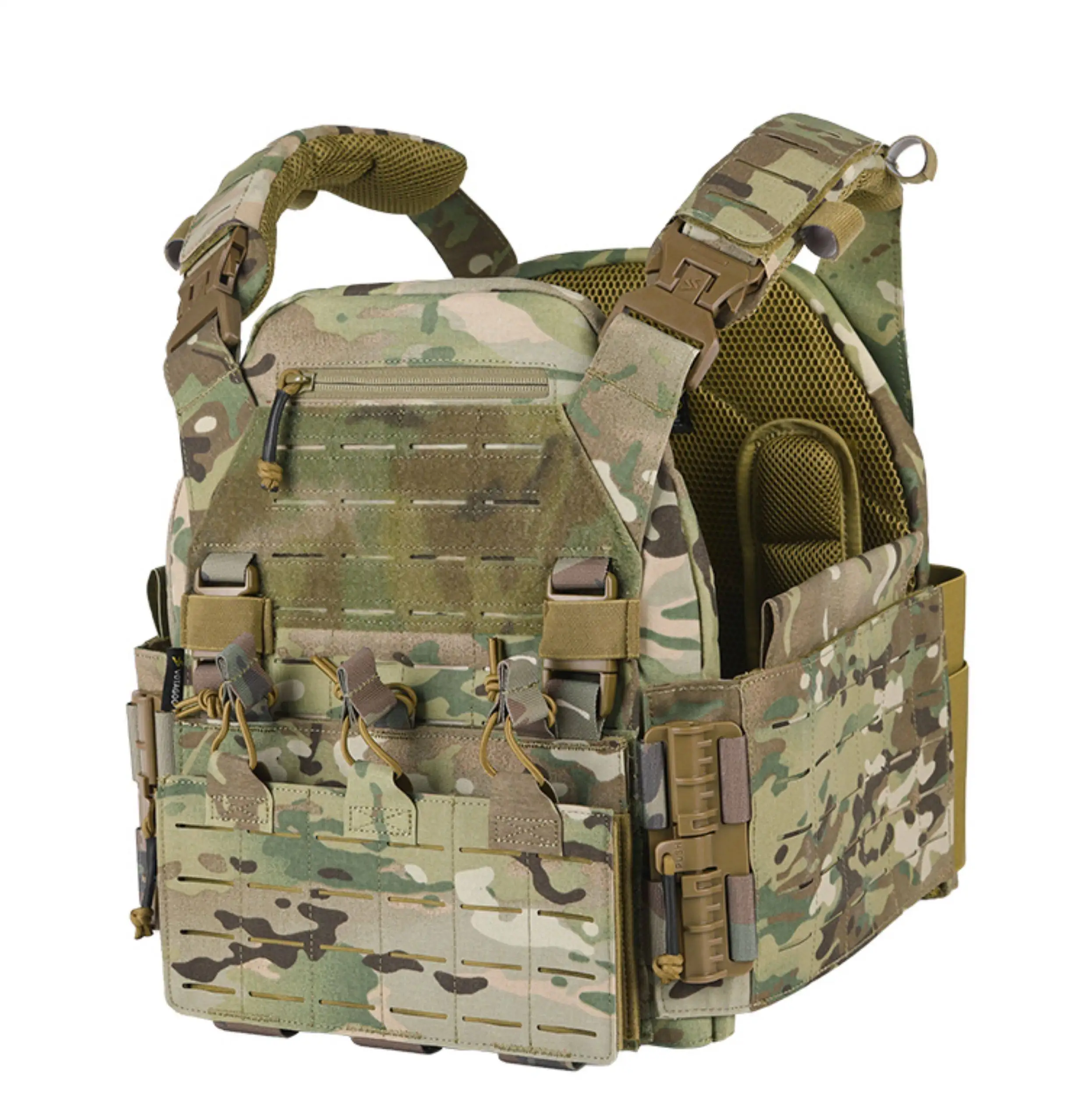 LBT V2 chaleco táctico ligero de liberación rápida MOLLE camuflaje - imagen 4