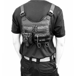 Bolsa de pecho táctica para entrenamiento, correr y senderismo