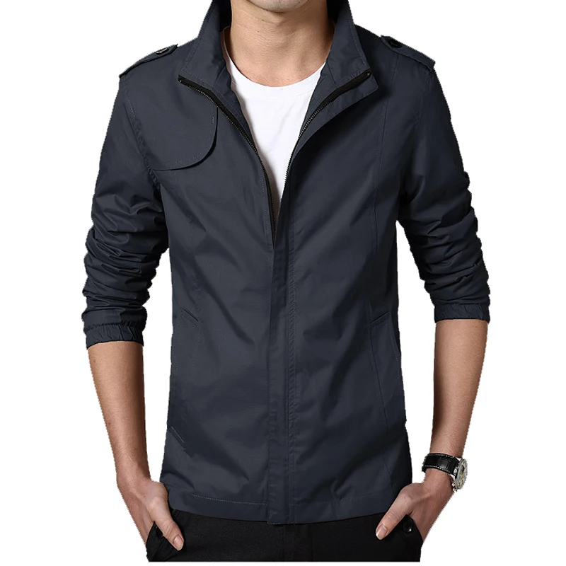 Chaqueta Bomber antipuñaladas y anticorte para hombre, moda informal, ajustada, de autodefensa, abrigo para piratería, ropa protectora de seguridad 5XL - imagen 5