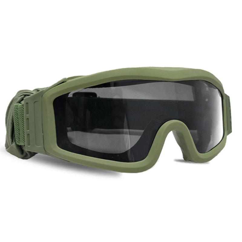 Gafas militares tácticas a prueba de viento a prueba de polvo para disparar Motocross Camping senderismo gafas de prevención de arena protección segura CS - imagen 4