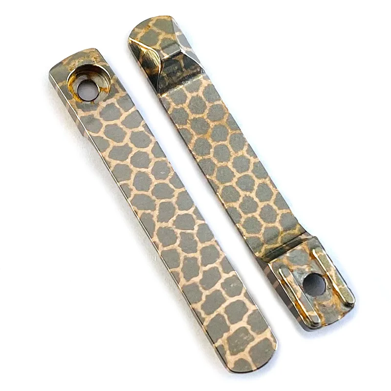 Cuchillo de titanio CNC de 4 colores, Clip de bolsillo integrado para Spyderco Para3, ligero, Lil Native Dragonfly Autonomy1 Sage 5 LW - imagen 2