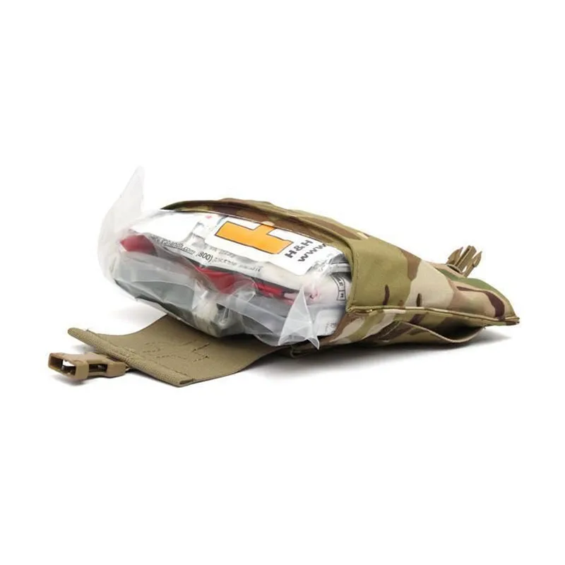 Kit de supervivencia de primeros auxilios táctico elástico, bolsa EMT, riñonera Molle, accesorios de caza - imagen 2