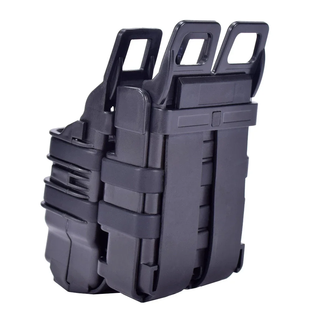 Soporte táctico de 5,56mm para pistola, bolsa para cargador, para caza, Airsoft, AR, Fast Mag, M4, M16 - imagen 4