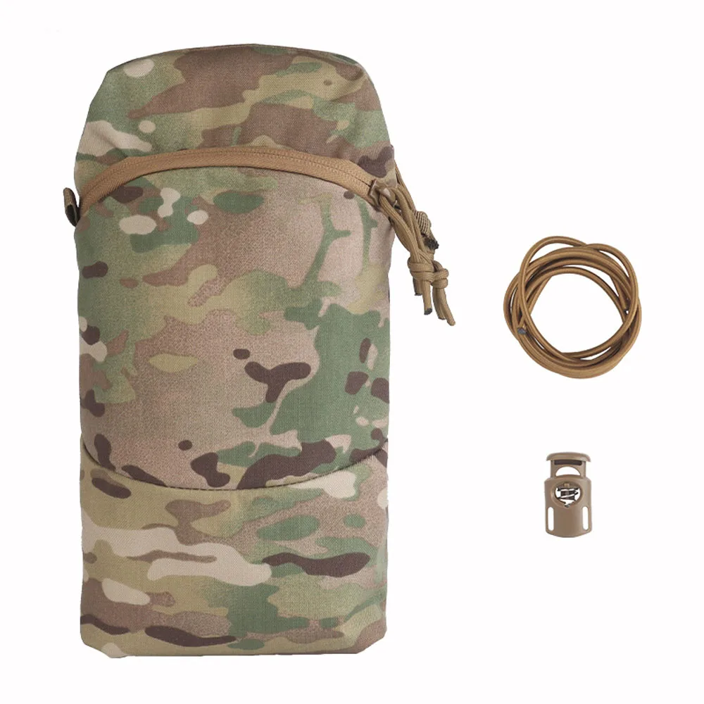Bolsa Vertical GP para artículos diversos, Panel trasero táctico Molle de 12x6, bolsa Universal de camuflaje multifuncional, accesorio para equipo al aire libre - imagen 5