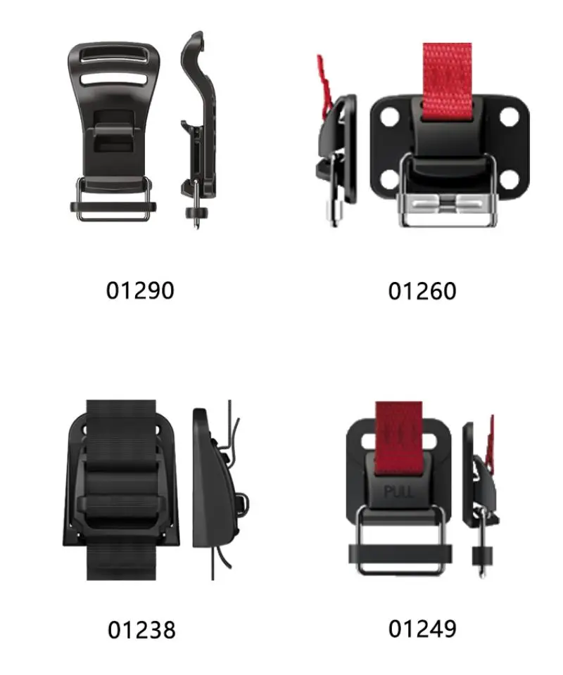 Hebillas de gancho táctico, hebilla para casco de motocicleta, hebillas magnéticas funcionales de liberación rápida para correas de 15mm/20mm/25mm/40mm de ancho - imagen 4