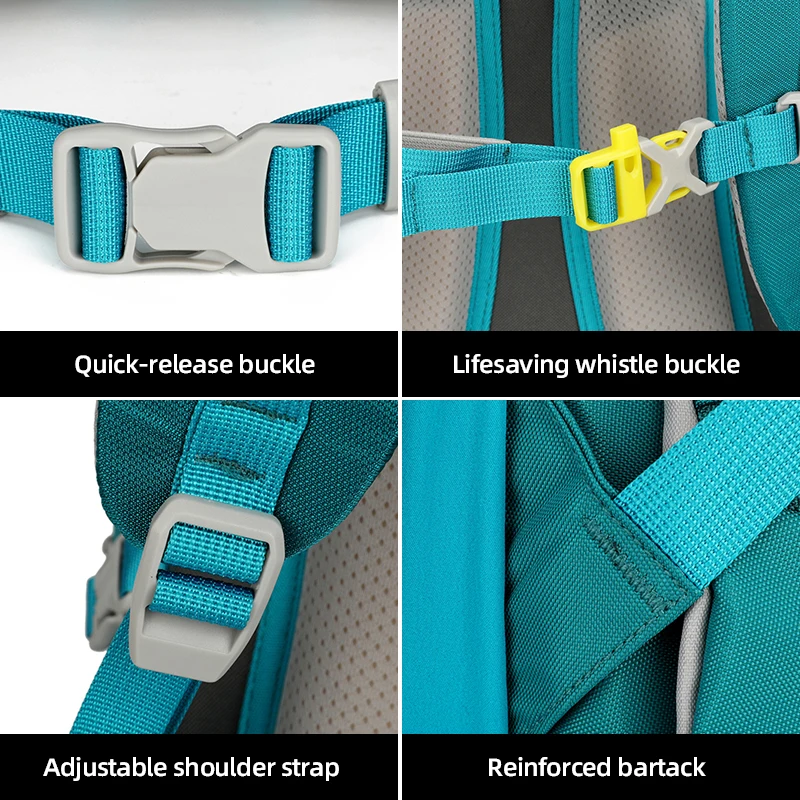 Mochila de escalada informal para senderismo, bolsa de almacenamiento para acampar, equipaje de viaje al aire libre, mochila deportiva de gran capacidad para montañismo - imagen 5