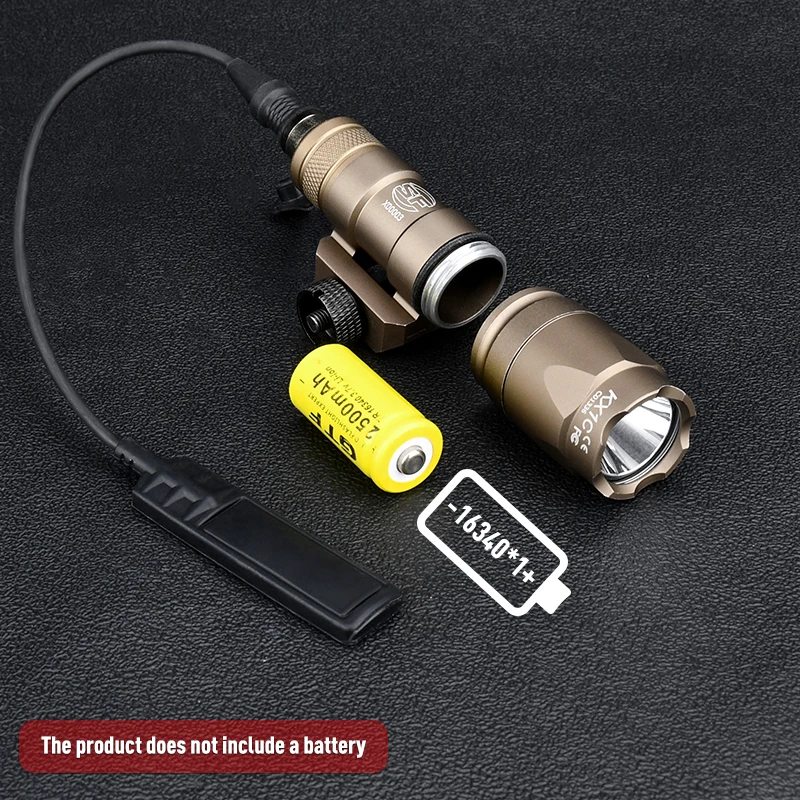 WADSN M300A linterna táctica LED blanco montaje Picatinny Surefire - imagen 5