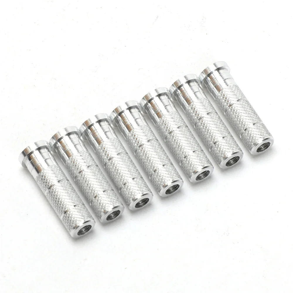 Eje de tiro con arco de fibra de vidrio para caza, inserto de aluminio de alta calidad, diámetro interior de 6,2/7,6mm, flechas de carbono, 50 unidades por lote - imagen 4