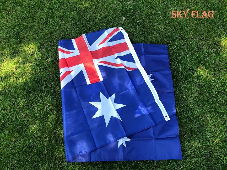 Bandera del SKY, bandera de Australia, 90x150cm, colgante de poliéster impreso, pancarta nacional australiana, decoración del hogar para celebración - imagen 5