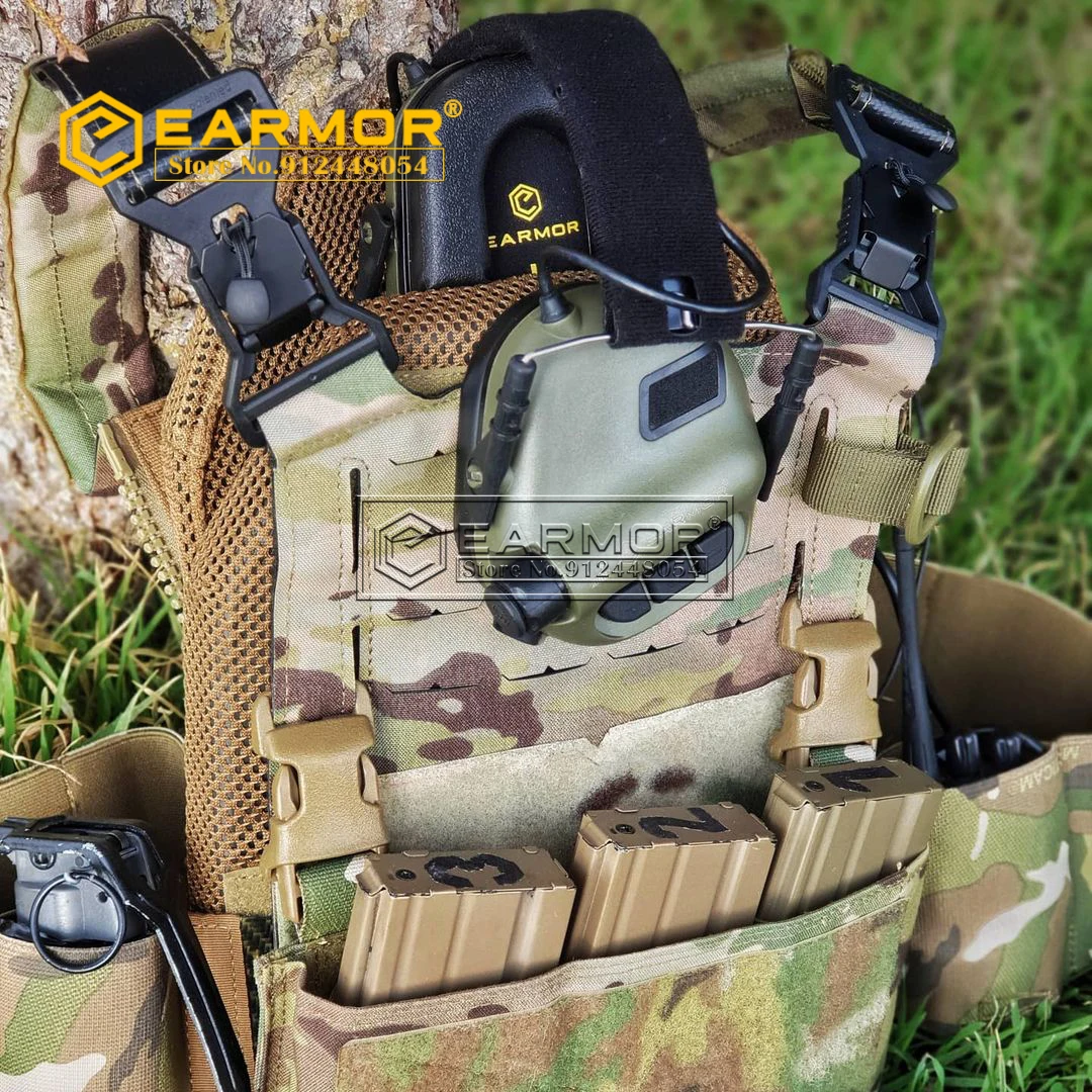 EARMOR M32 MOD4 auriculares tácticos para casco con riel Picatinny - imagen 5